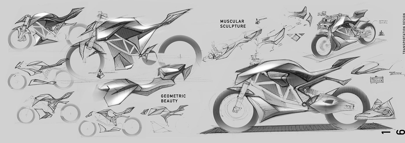vehicle，Hand drawn，conceptual design，portfolio，