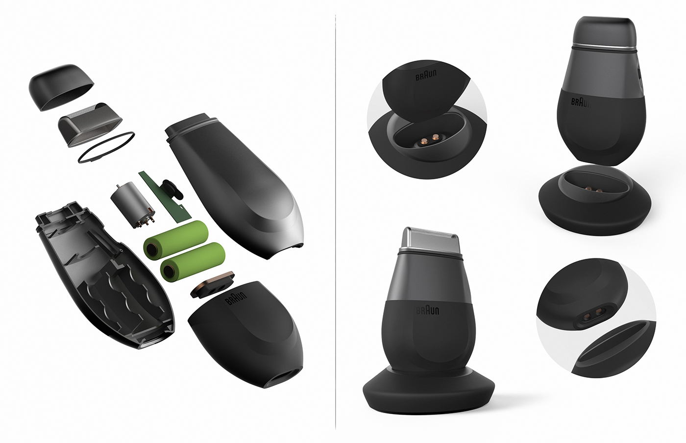 black，razor，Liv.，