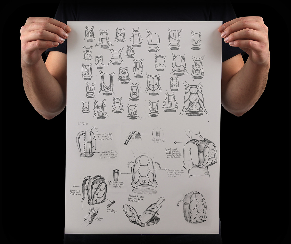 rubber，Backpack design，adventurer，