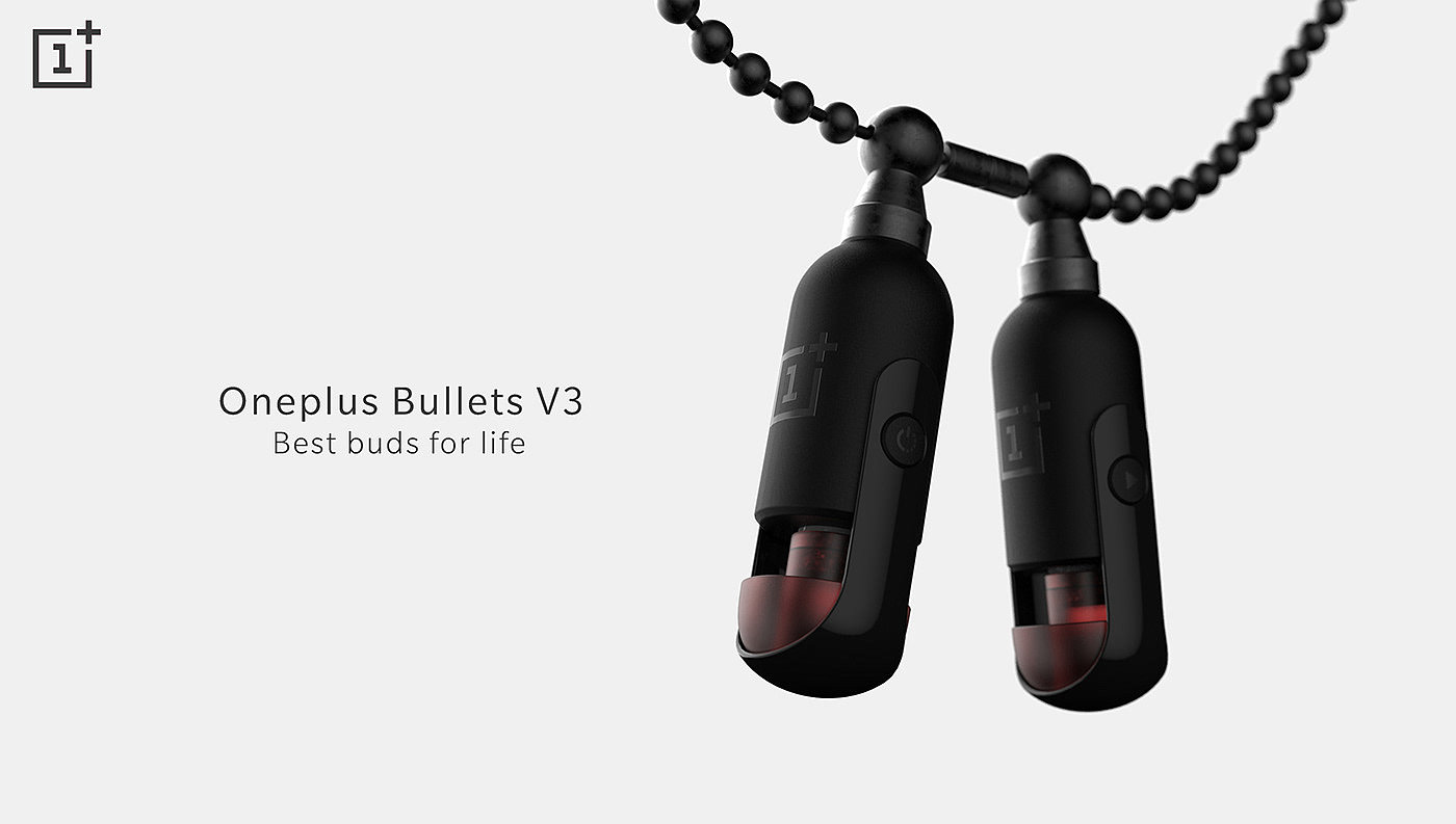 智能，耳机设计，Oneplus Bullets V3，
