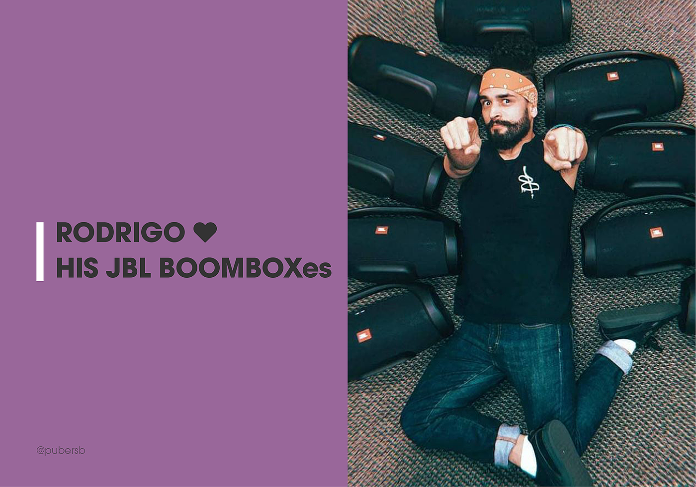 Mr Dario DISTEFANO，JBL Boombox，portable，Bluetooth，loudspeaker box，waterproof，