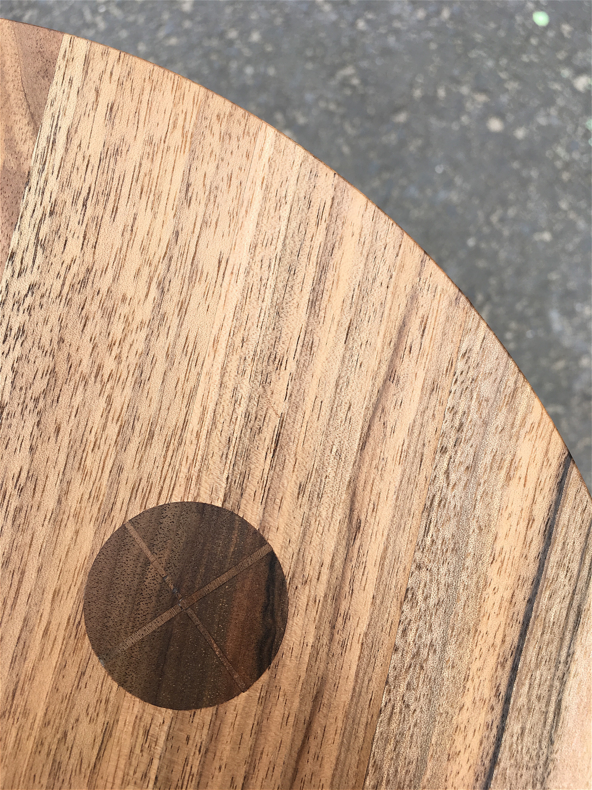 I'M PLEASE，Design，stool，Mahogany，