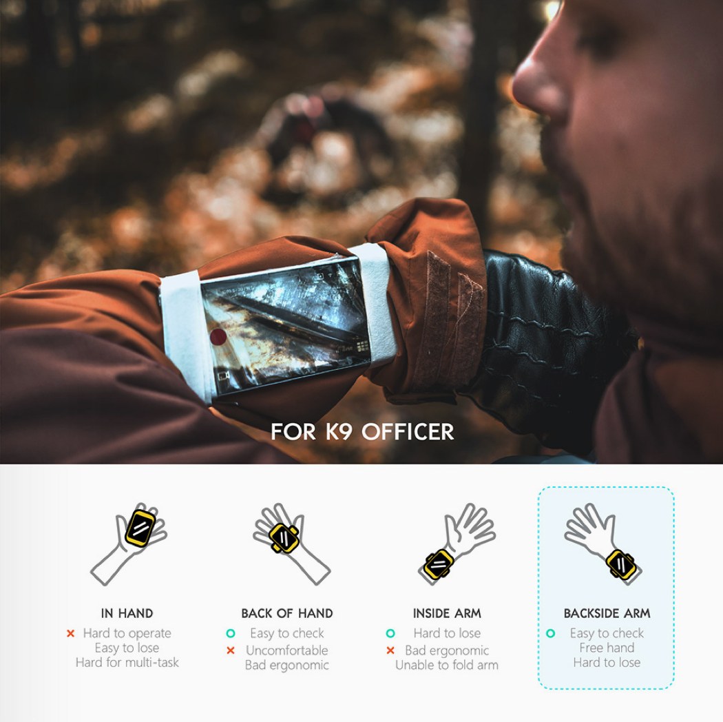 Communication camera，Design，Police dog equipment，K100，