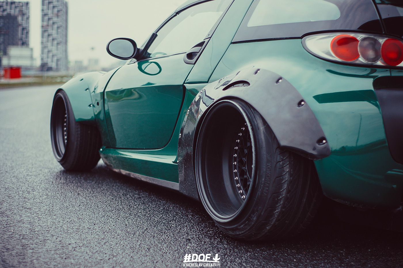 green，Automobile design，RWB，