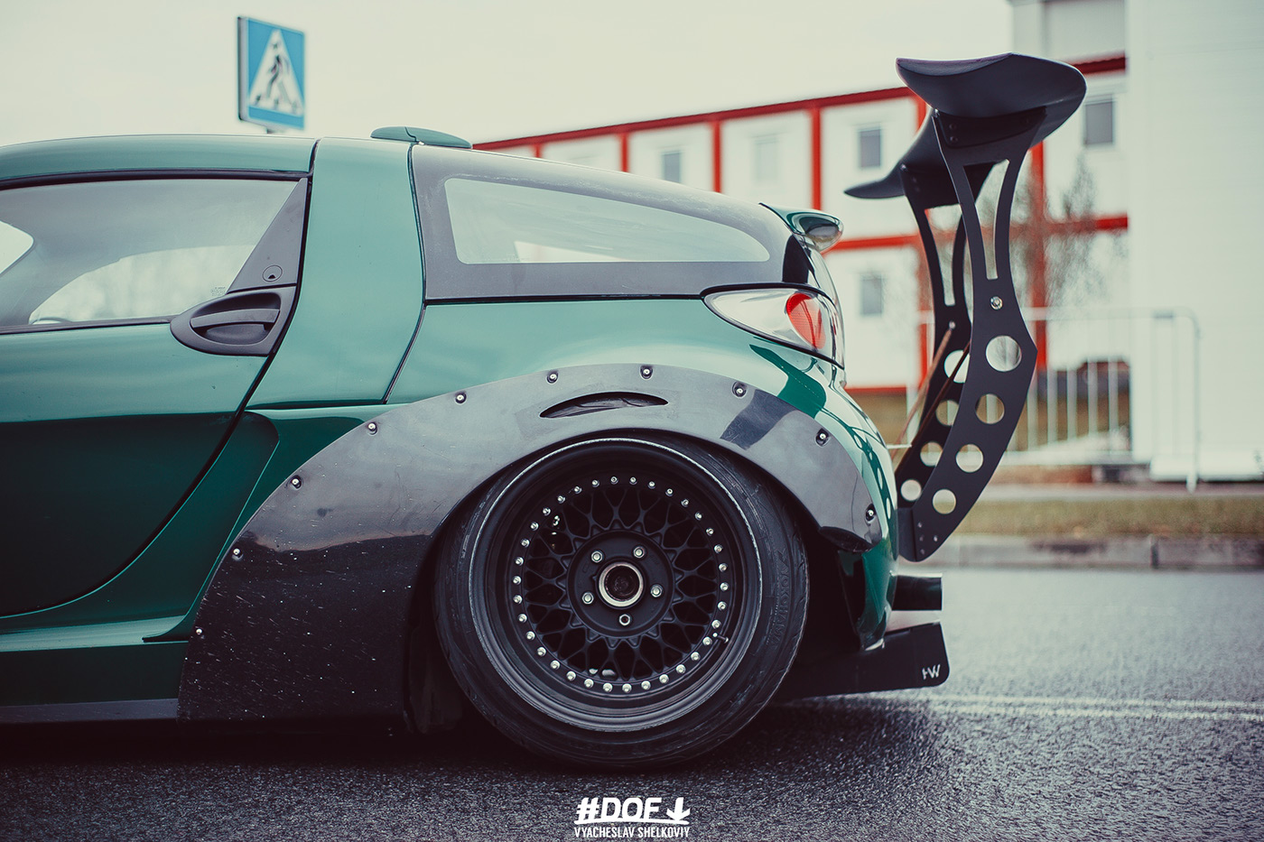 green，Automobile design，RWB，