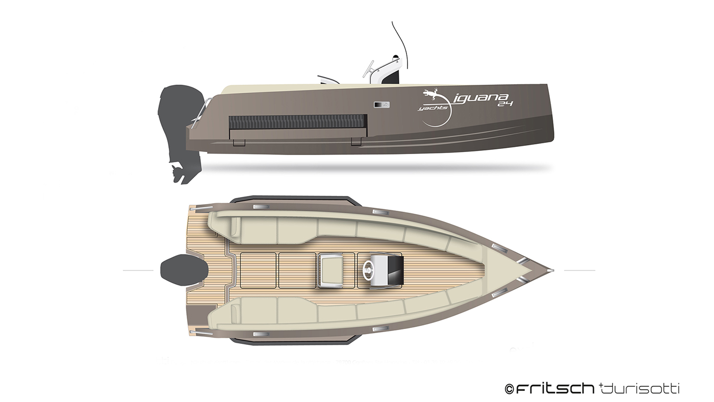 Iguana Yachts，Yacht Design ，conceptual design，