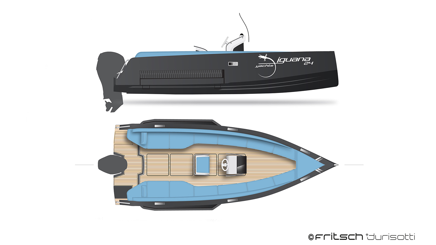 Iguana Yachts，Yacht Design ，conceptual design，