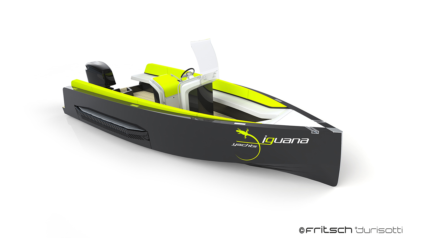 Iguana Yachts，Yacht Design ，conceptual design，