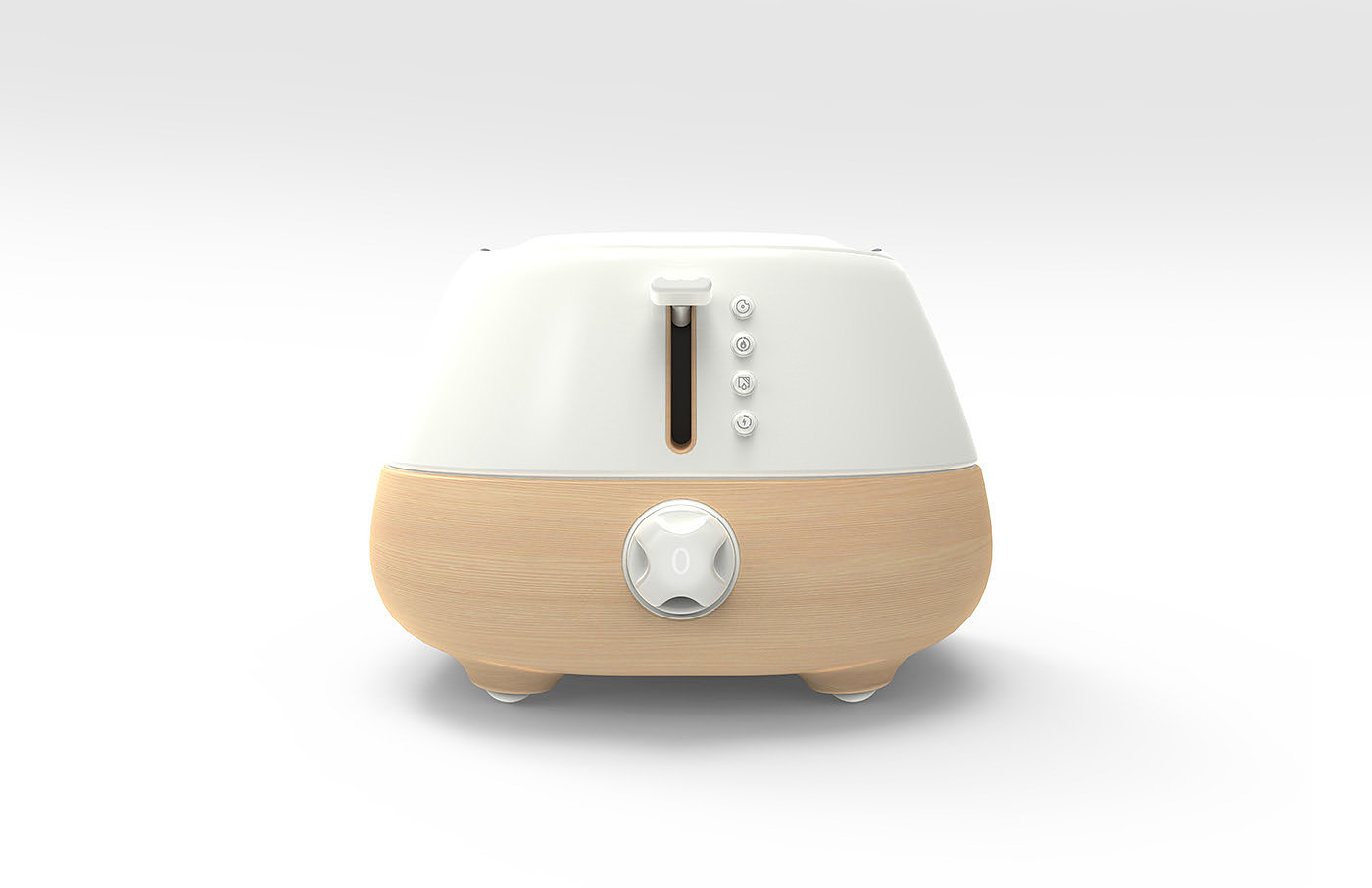 toaster，Modeling design，Render，