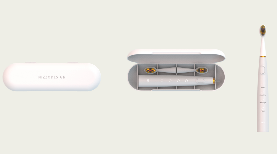 Toothbrush, electric toothbrush, portable, travel, wireless charging，