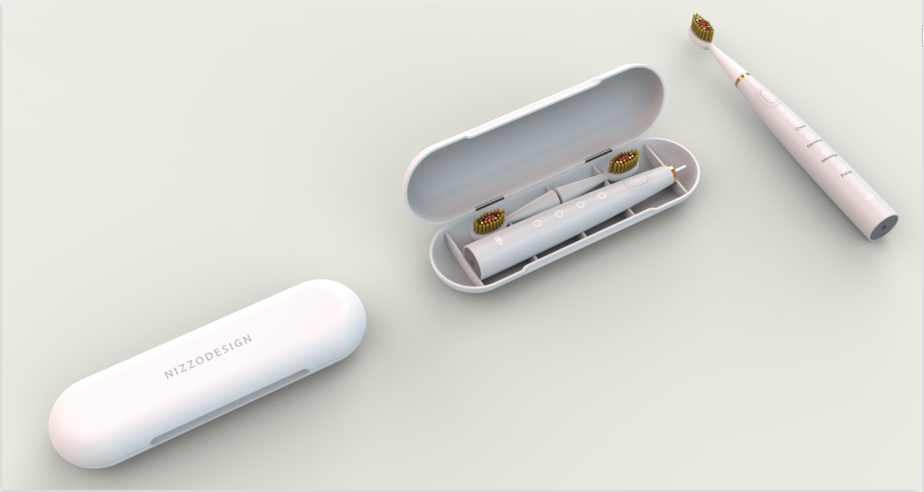 Toothbrush, electric toothbrush, portable, travel, wireless charging，