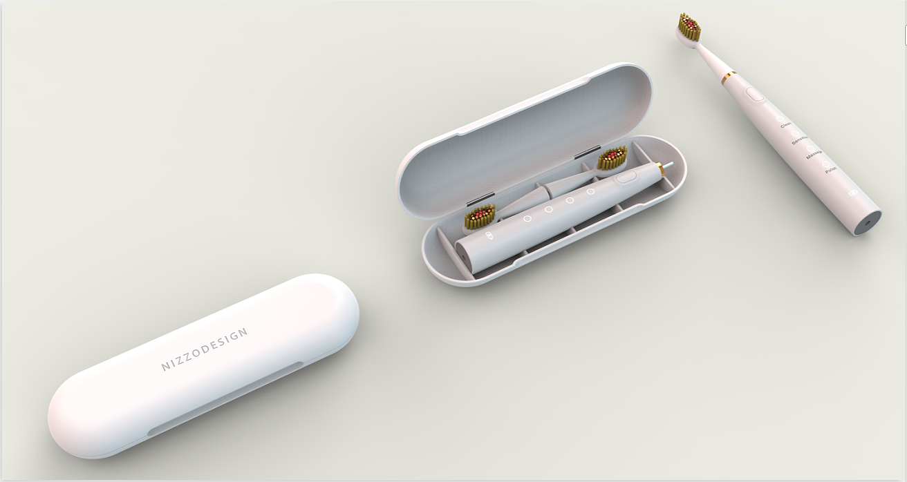 牙刷、电动牙刷、便携式、旅行、无线充电，