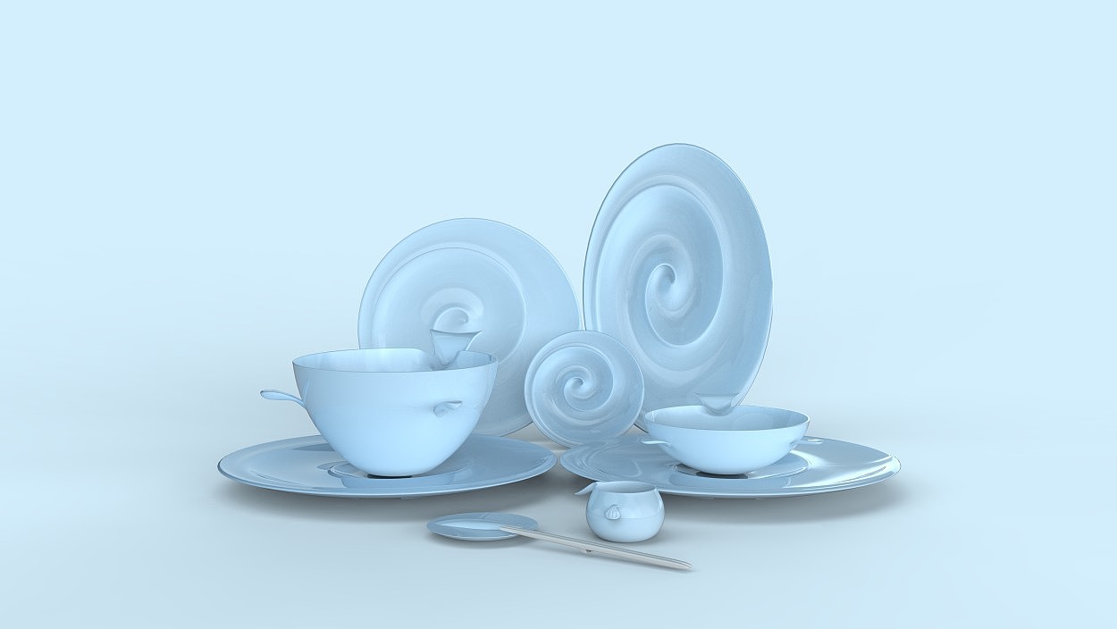 ocean，ceramics，tableware，Home Furnishing，