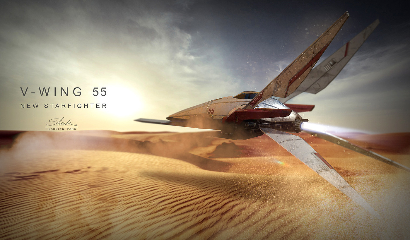 aircraft，V-wing fighter，Design，