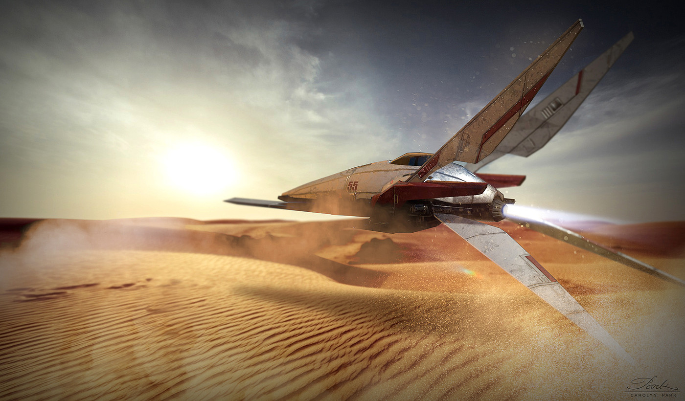 aircraft，V-wing fighter，Design，