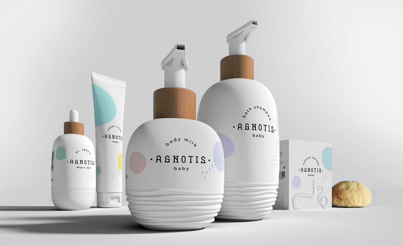 Agnotis Baby Care，Skin care，Design，Baby care，