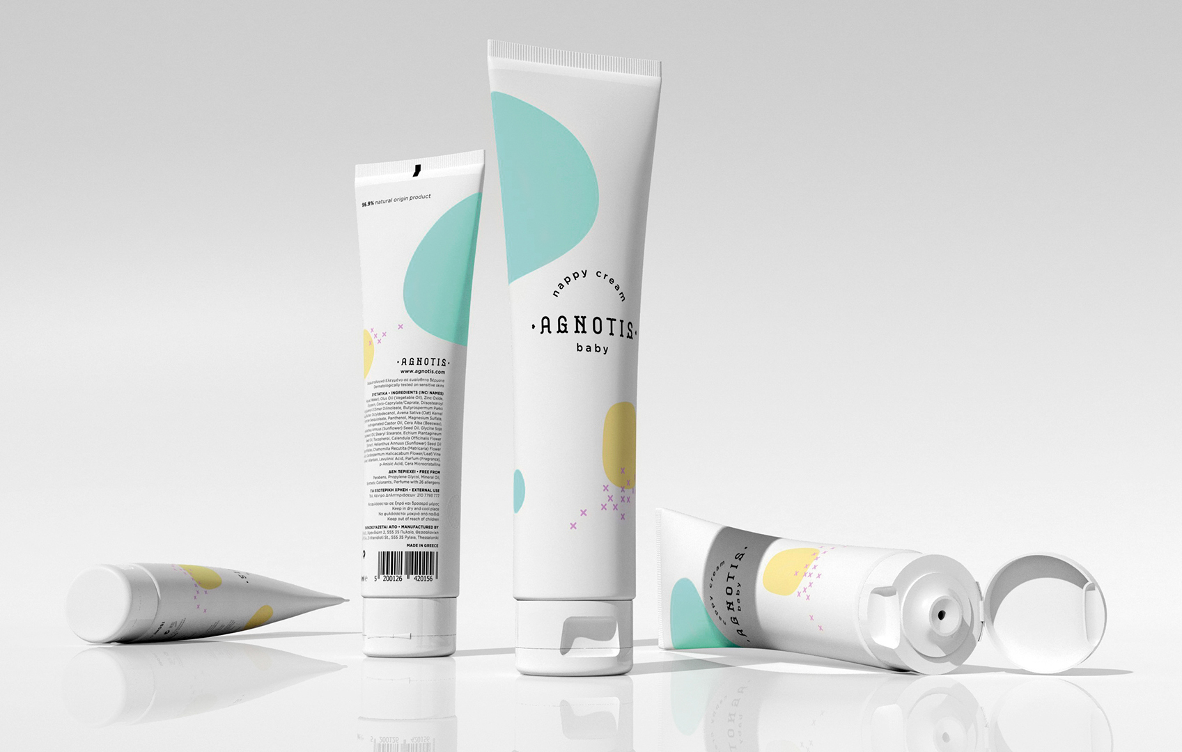 Agnotis Baby Care，Skin care，Design，Baby care，