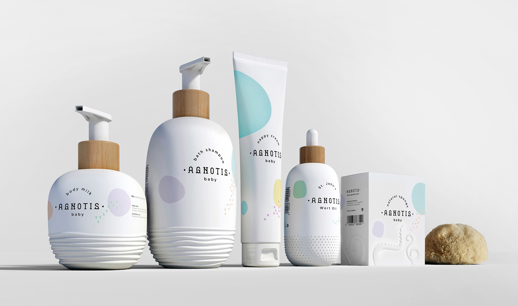 Agnotis Baby Care，Skin care，Design，Baby care，
