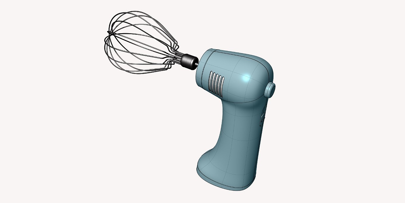 MUJI hand-held egg beater，