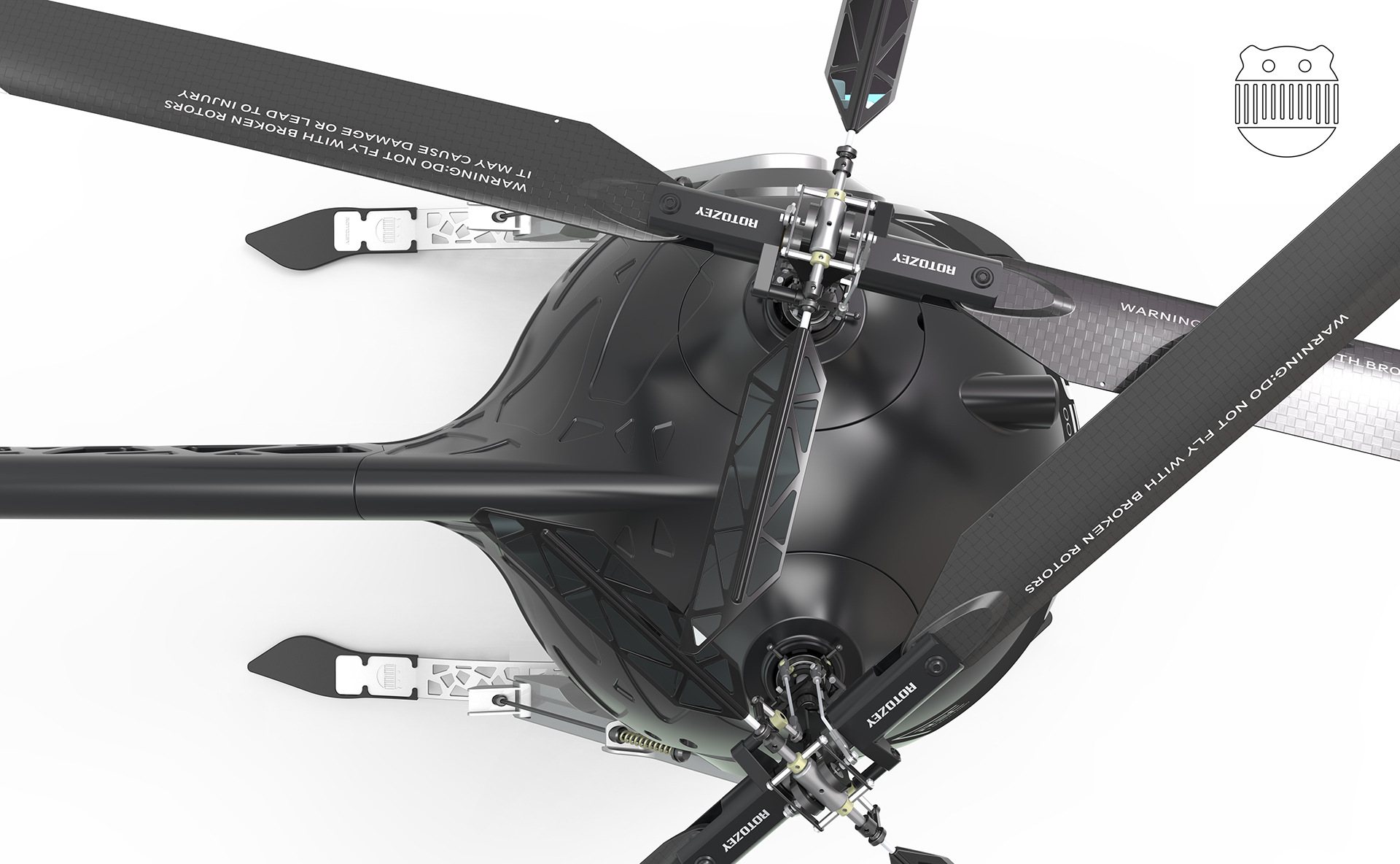 helicopter，originality，Design，ROTOZEY，UAV，patrol，