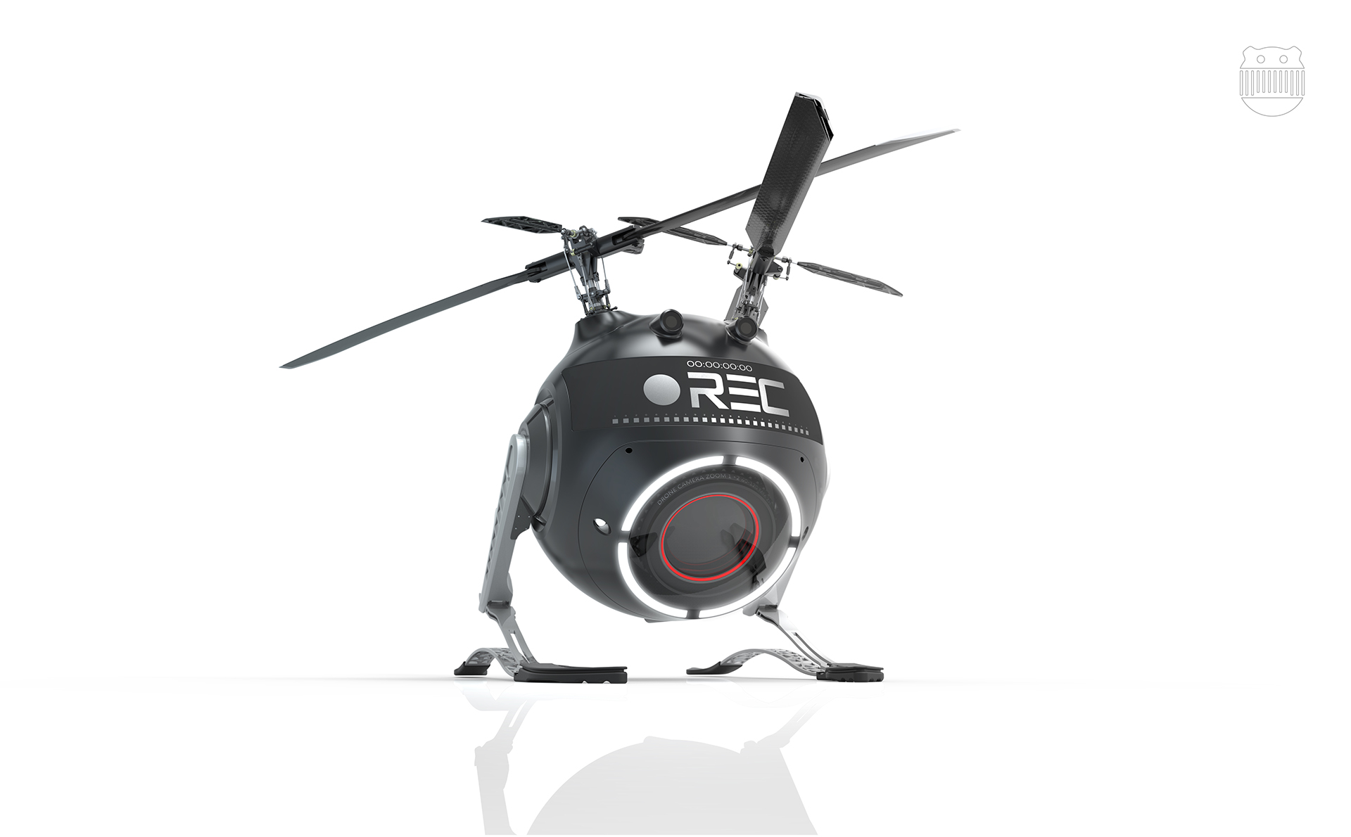helicopter，originality，Design，ROTOZEY，UAV，patrol，