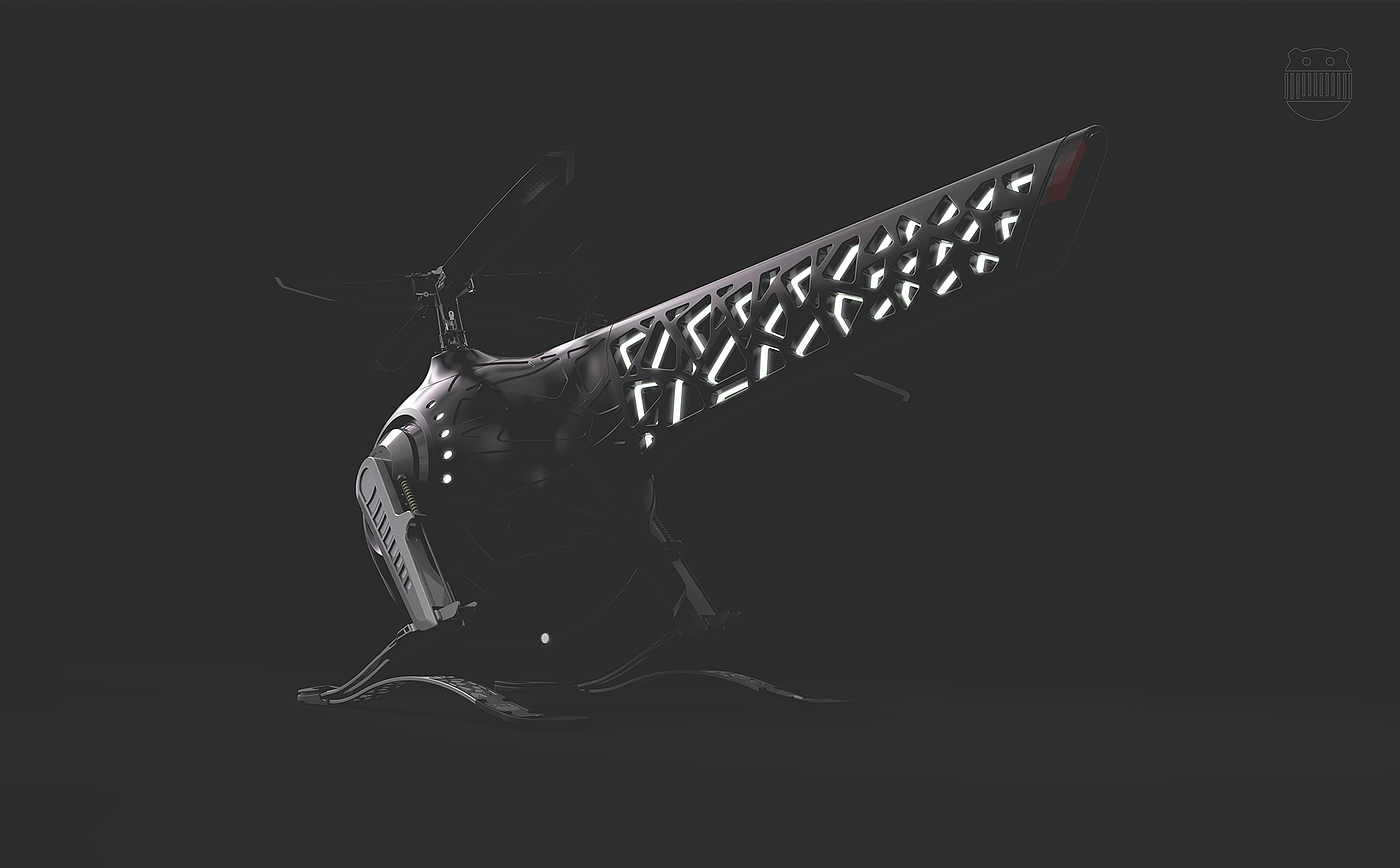 helicopter，originality，Design，ROTOZEY，UAV，patrol，