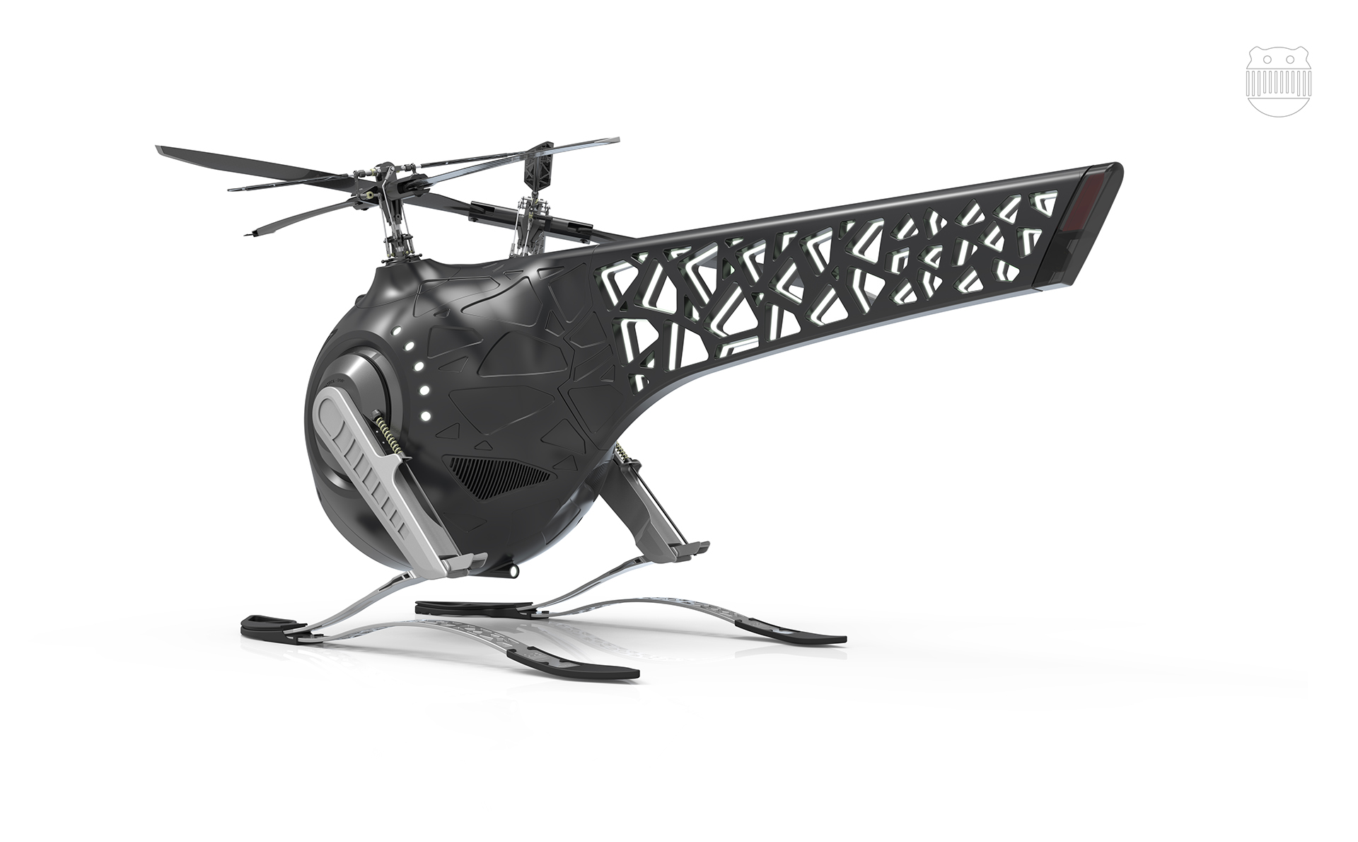 helicopter，originality，Design，ROTOZEY，UAV，patrol，