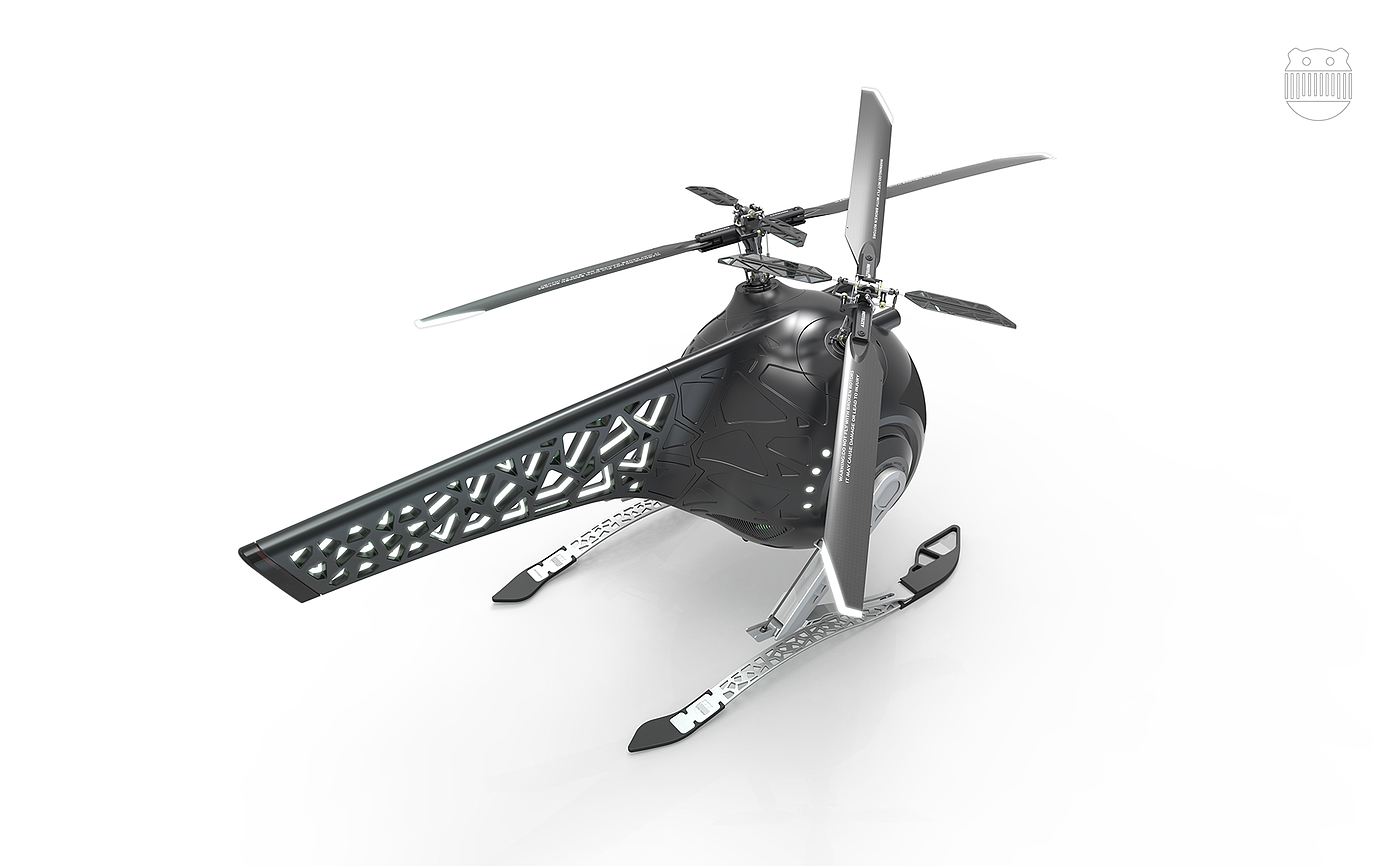 helicopter，originality，Design，ROTOZEY，UAV，patrol，