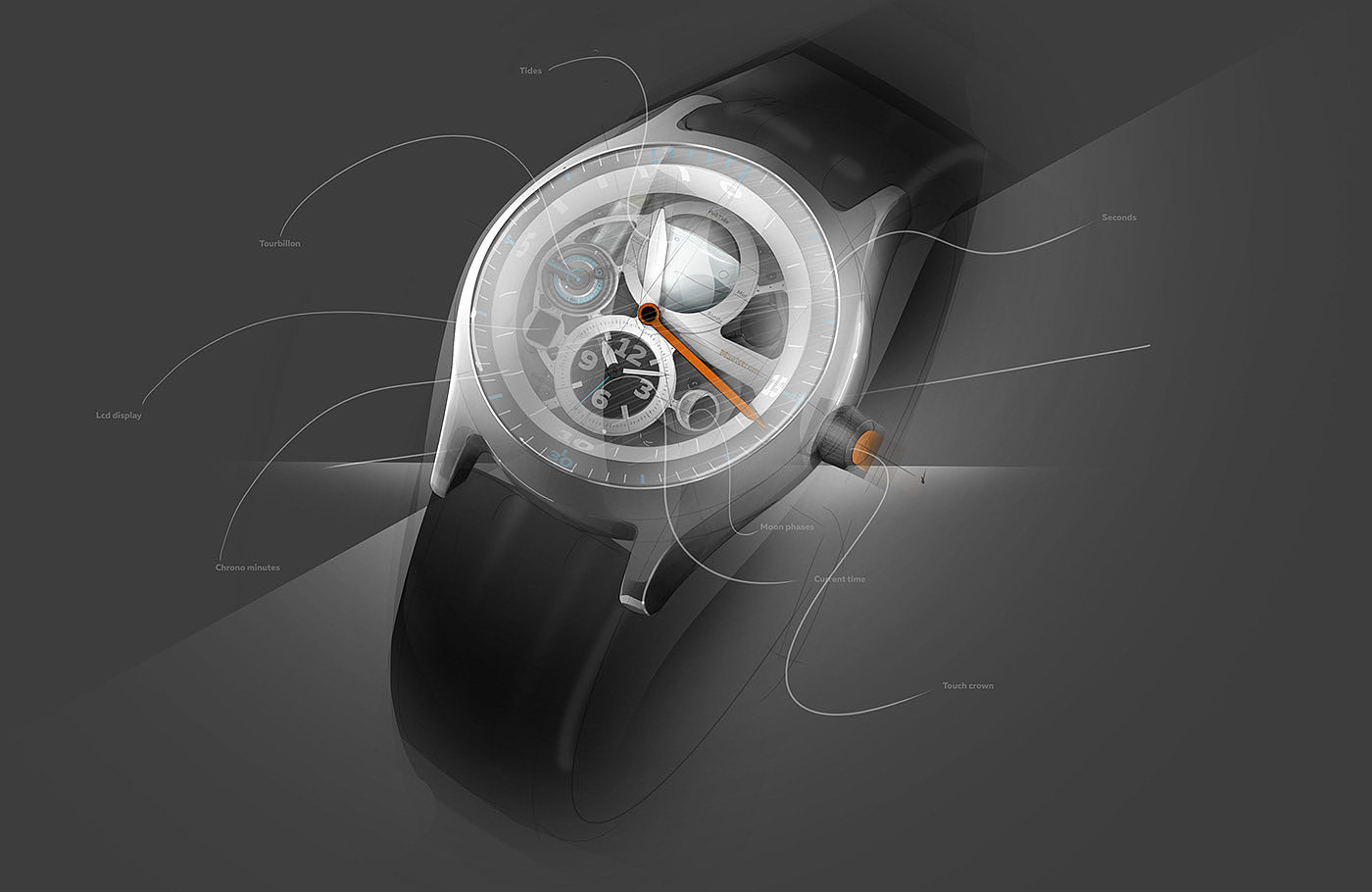 Wrist watch，Design，originality，Interior design，