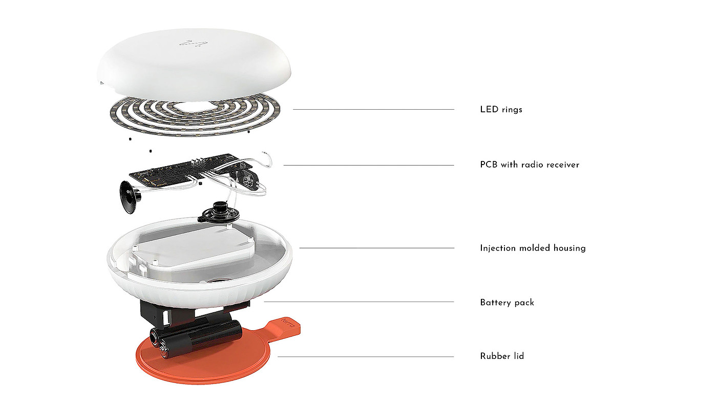 originality，Terra，Design，Earthquake warning device，