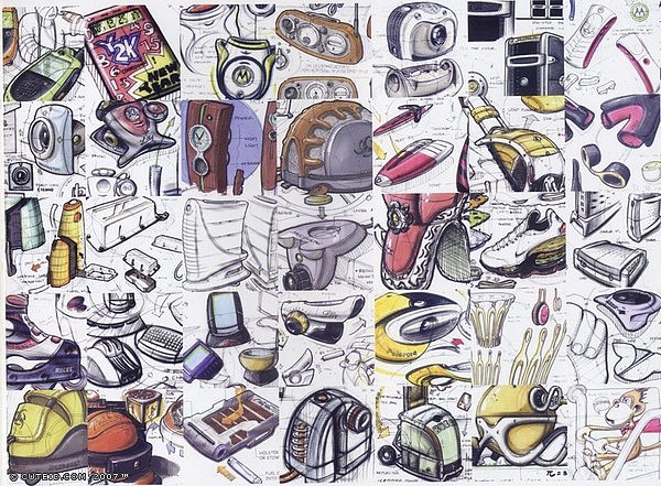 Hand drawn products，Colored lead，marker pen，