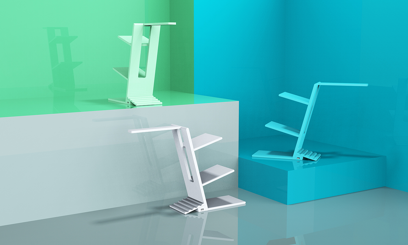 bookshelf，Storage rack，Desk lamp，Creative products，