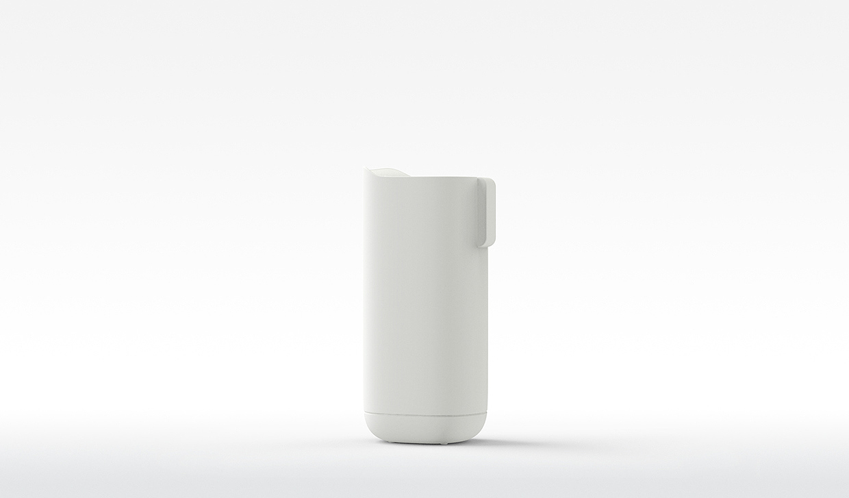 Thermal insulation kettle，Movable grip，product design，industrial design，Kitchen supplies，