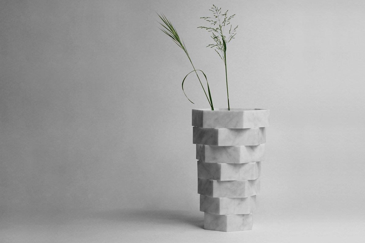 Marble，vase，Home Furnishing，Ornaments，originality，