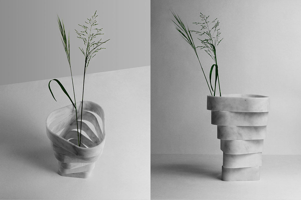 Marble，vase，Home Furnishing，Ornaments，originality，