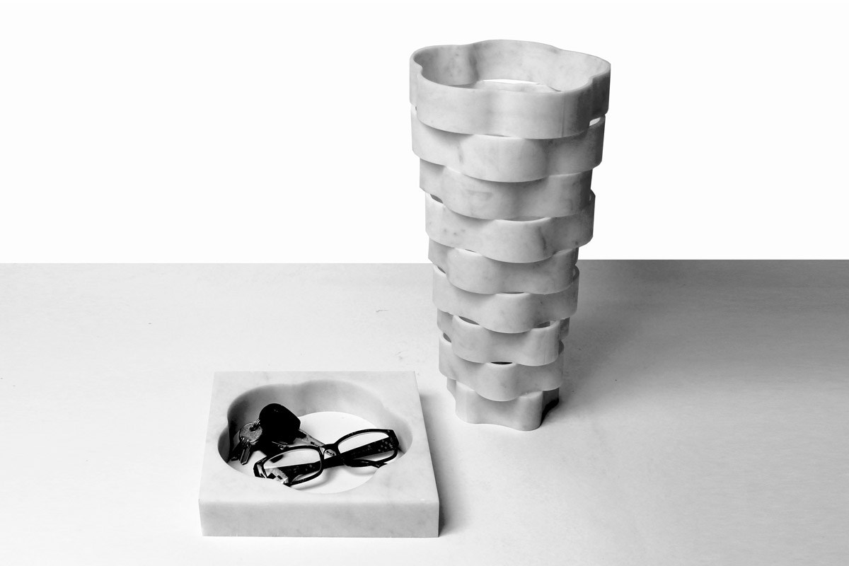 Marble，vase，Home Furnishing，Ornaments，originality，