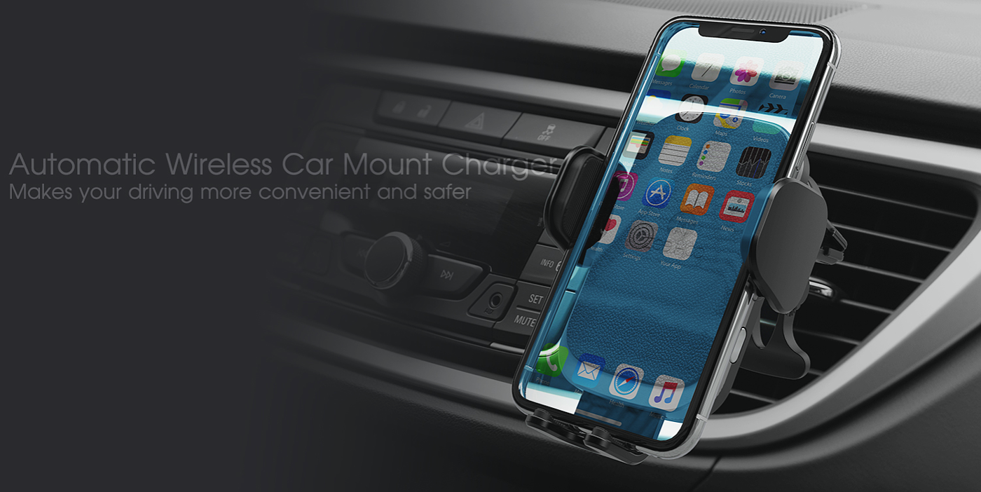 Wireless charging, on-board bracket，