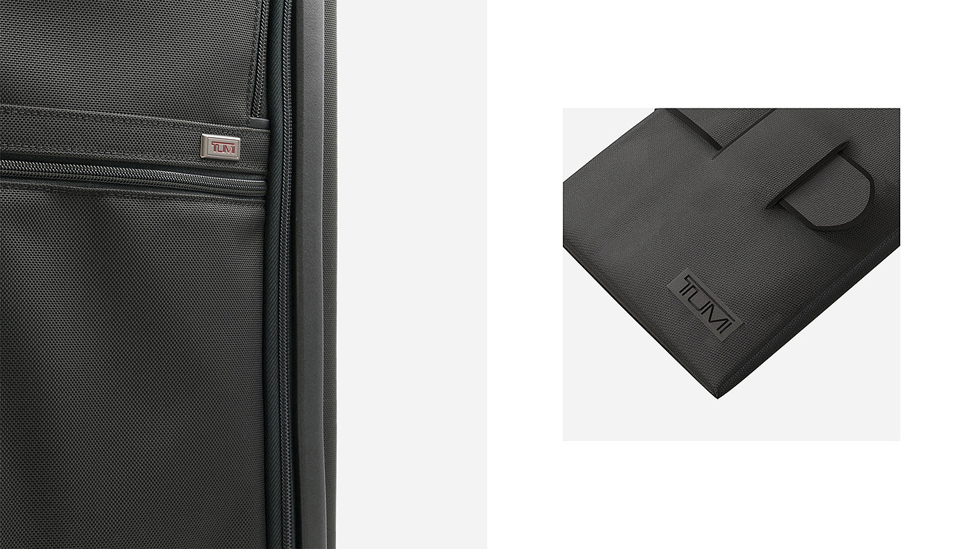 black，suitcase，Tumi，