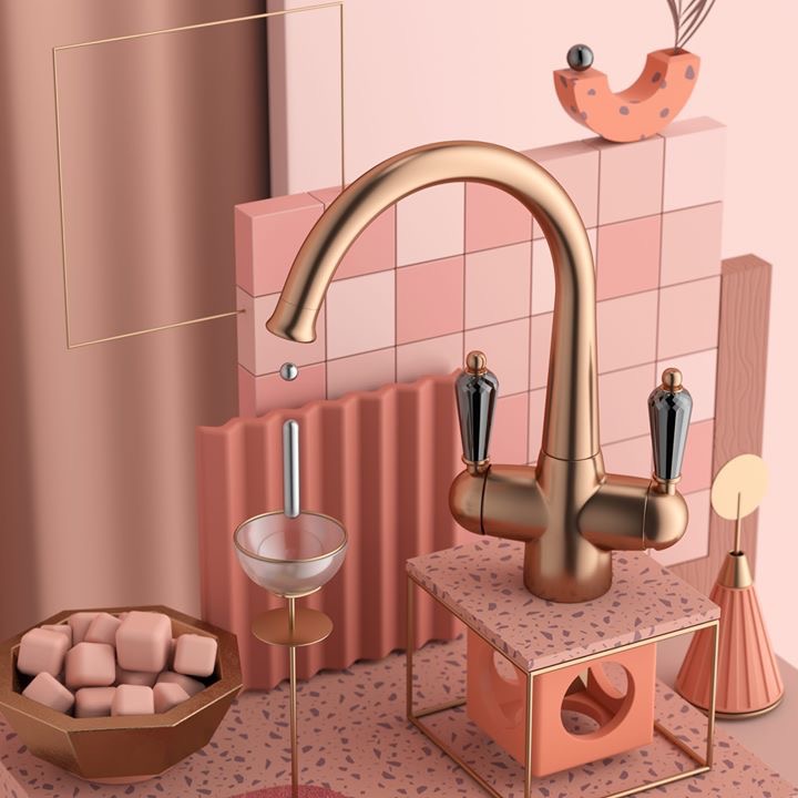 Light luxury faucet design # good things must enter#，