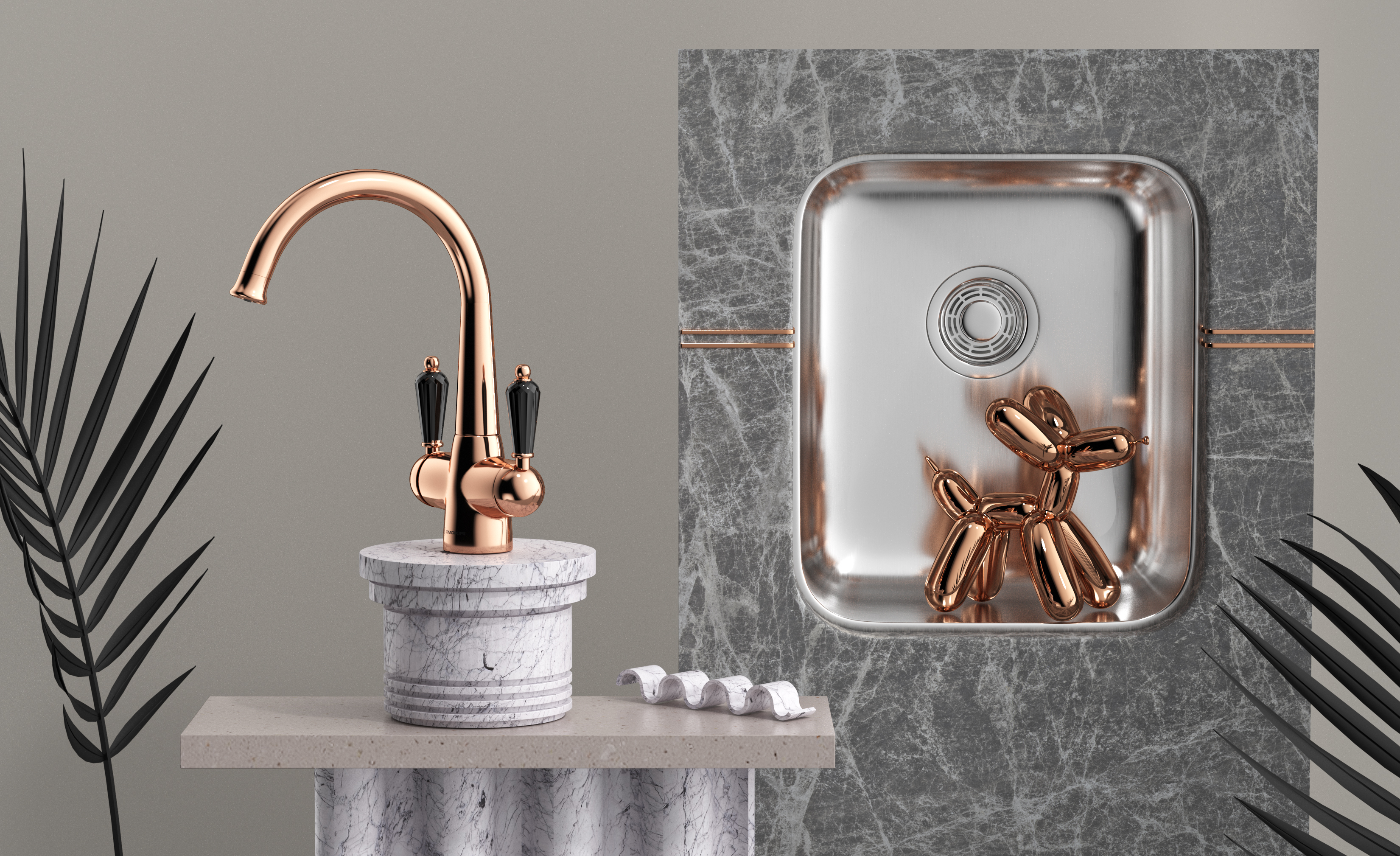 Light luxury faucet design # good things must enter#，