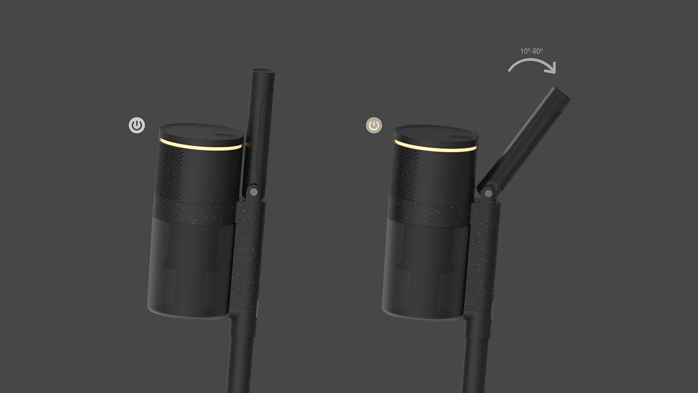 Navigation，Vacuum cleaner，black，