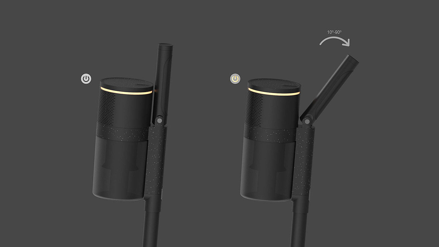 Navigation，Vacuum cleaner，black，