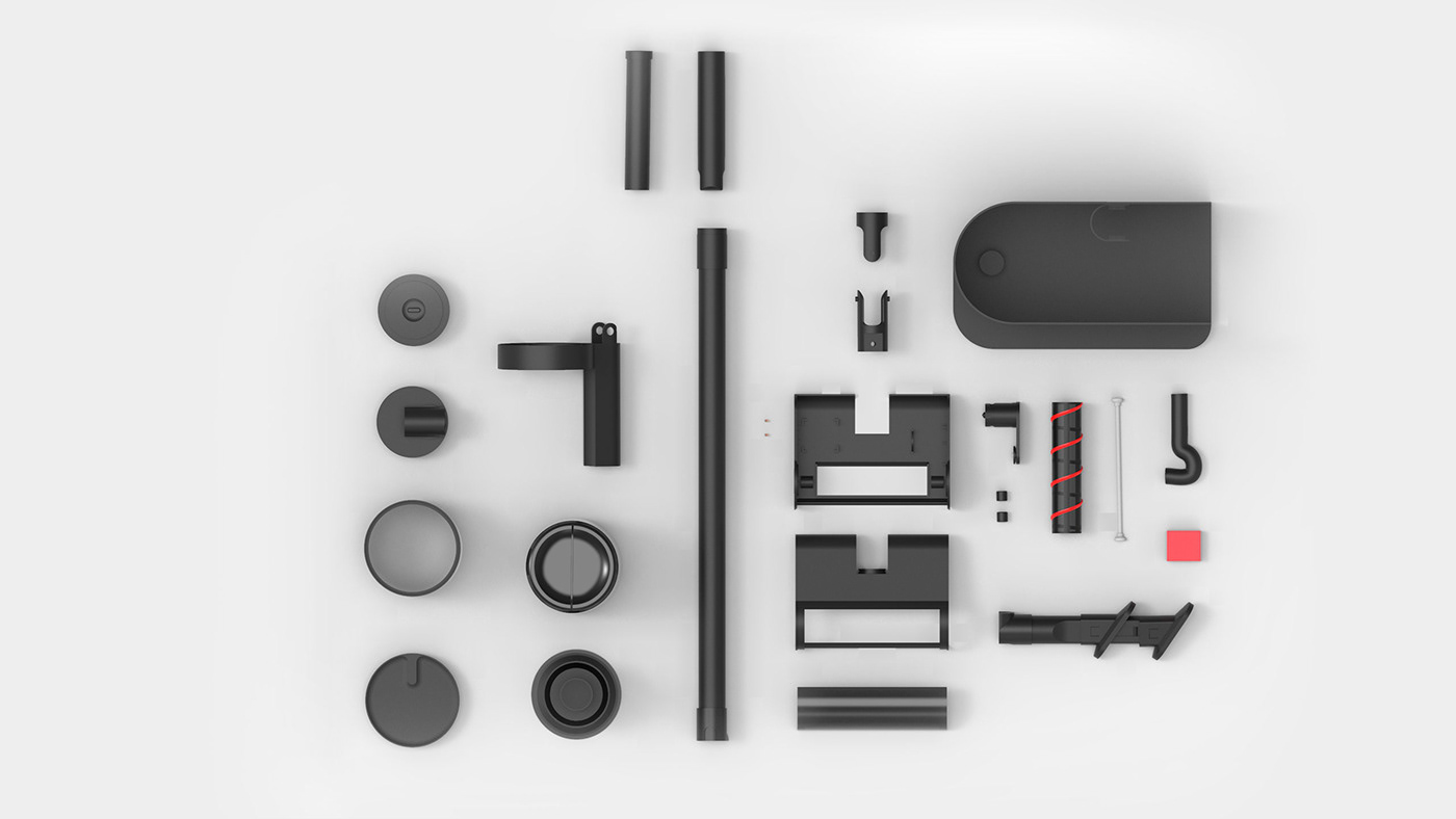 Navigation，Vacuum cleaner，black，