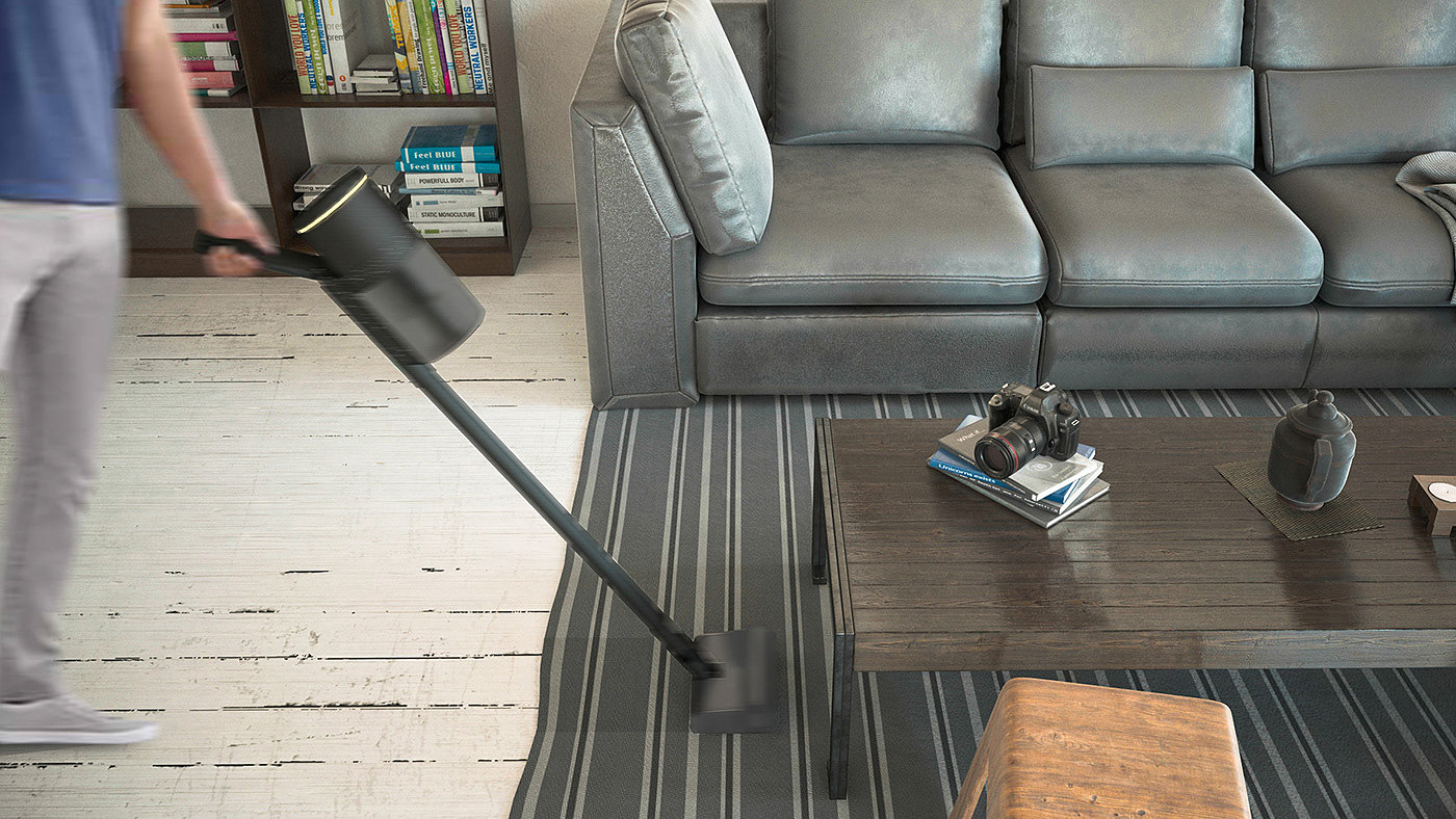 Navigation，Vacuum cleaner，black，