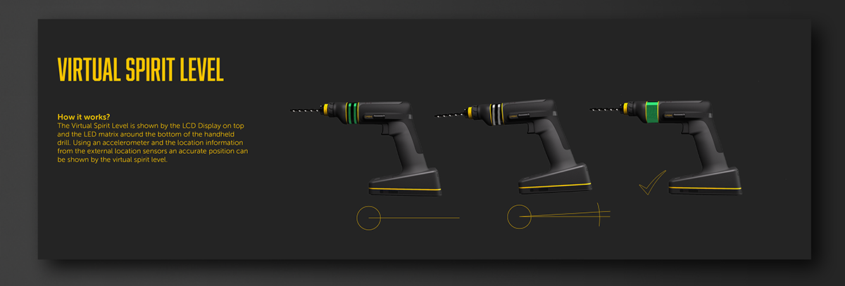 black，Electric drill，GYRONE，