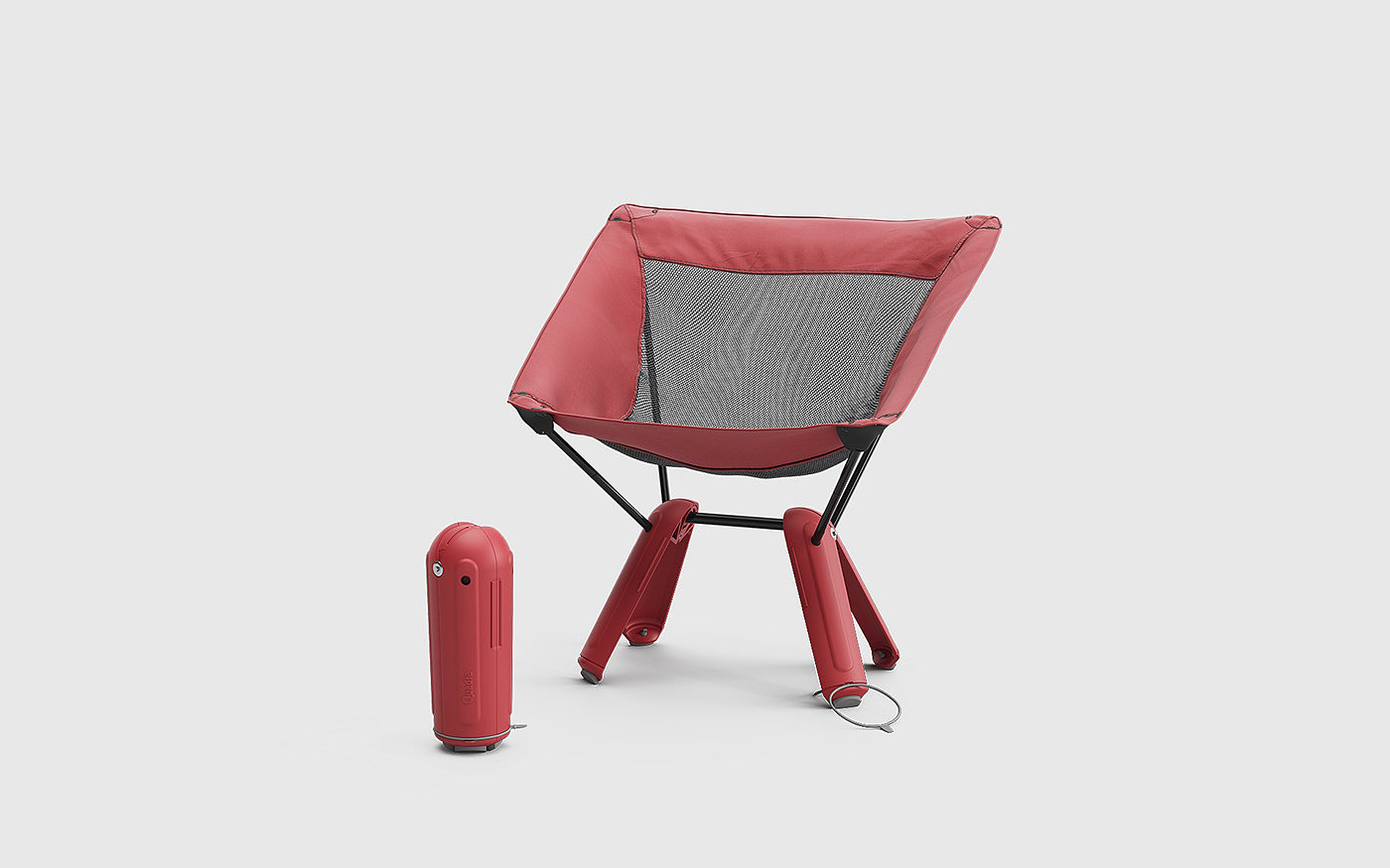 Quadra & Uno，折叠椅，塑料，