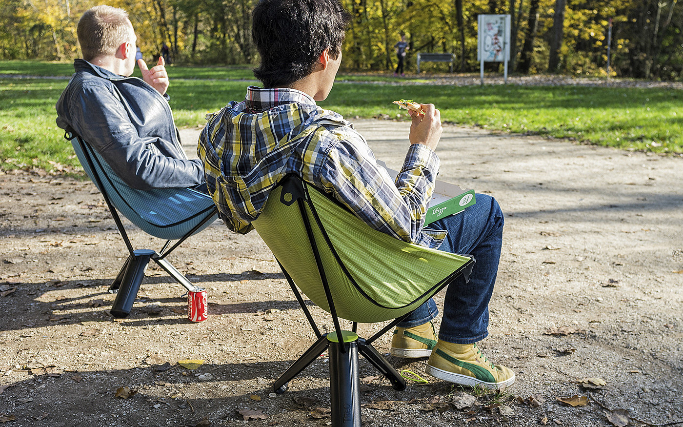 Quadra & One，Folding chair，Plastic，