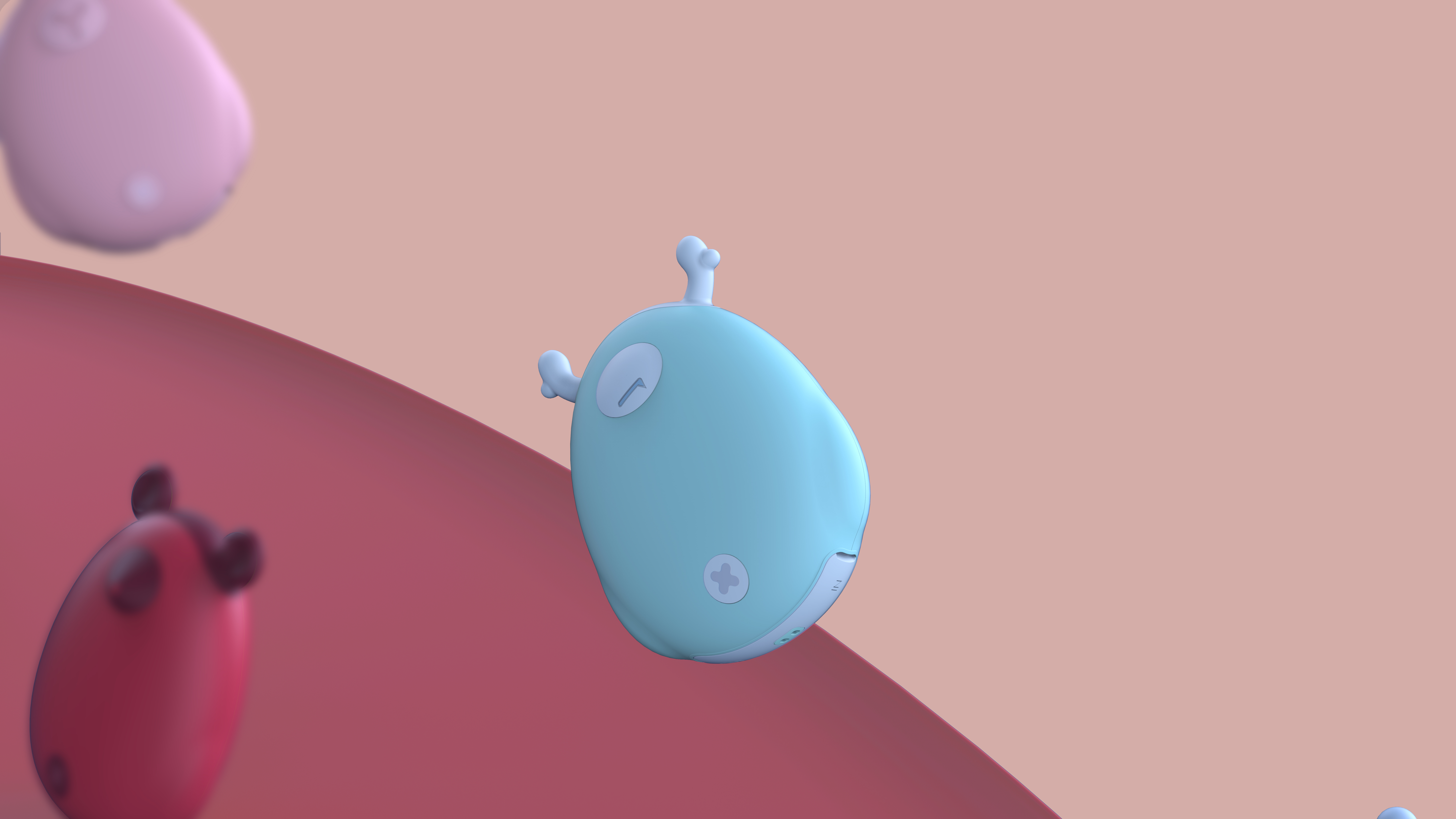 Hand warmer，portable source，lovely，derivative，industrial design，