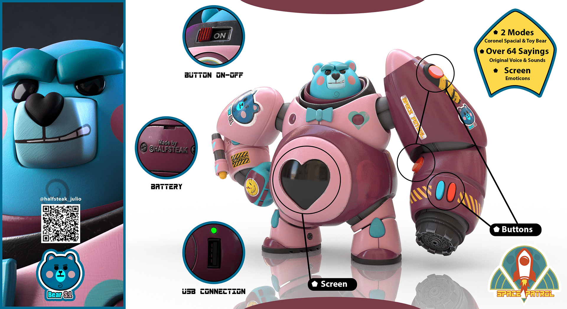 originality，Design，Toys，Bear Lightyear，