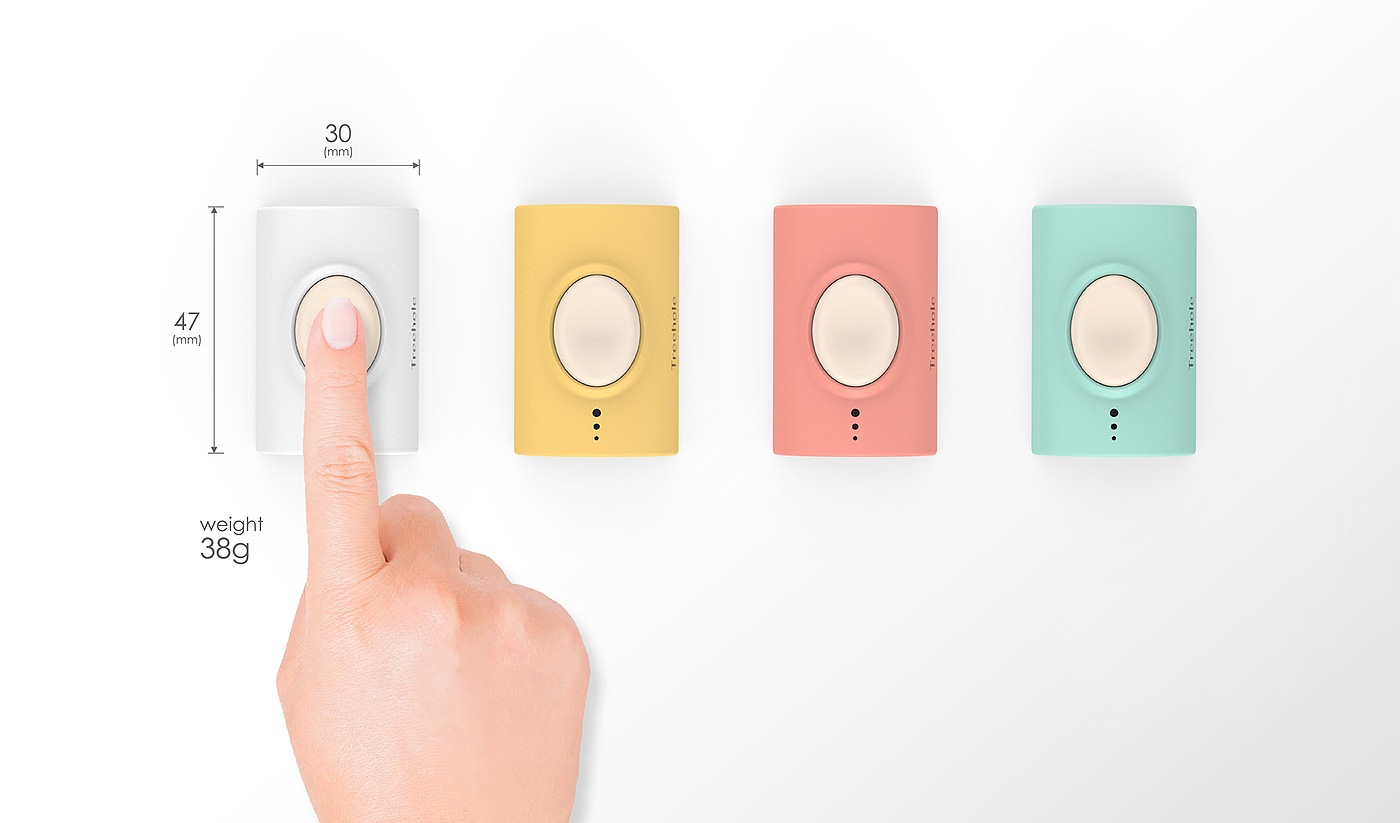 originality，Design，Bluetooth voice information receiver，Treehole，
